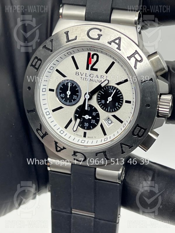 Товар Bvlgari Diagono Titanium Chronograph 44mm Art 5027 Фото 4 - Bvlgari Diagono Titanium Chronograph 44mm Art 5027