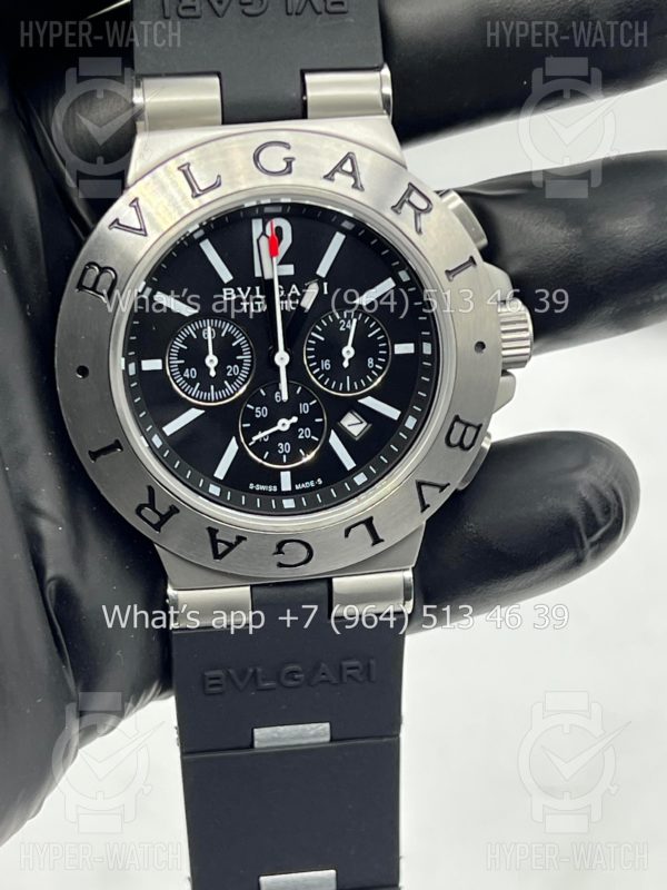 Товар Bvlgari Diagono Titanium Chronograph 44mm Art 5026 Фото 7 - Bvlgari Diagono Titanium Chronograph 44mm Art 5026