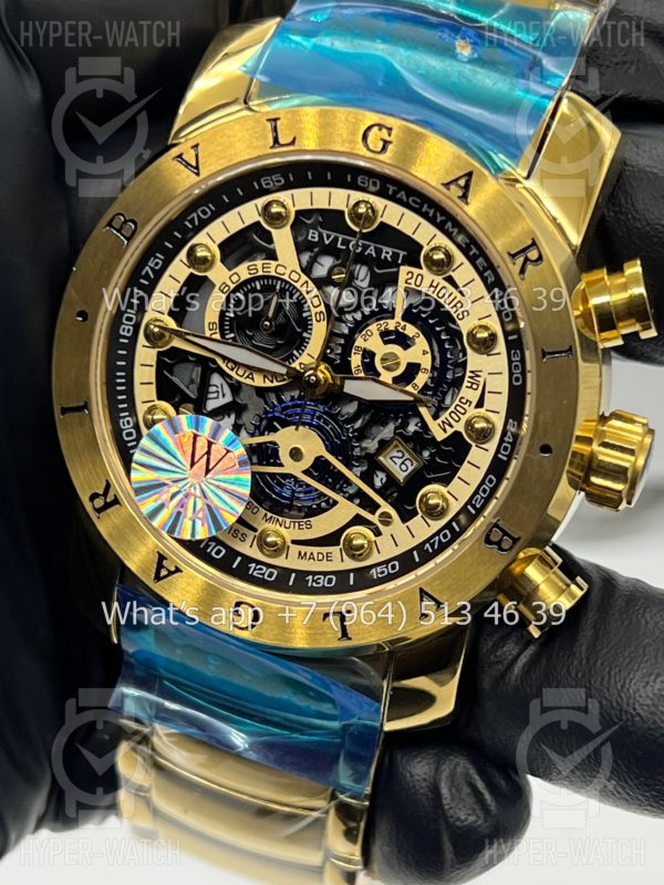 Товар Bvlgari Octo Roma Skeleton 45mm Art 5033 Фото 3 - Bvlgari Octo Roma Skeleton 45mm Art 5033