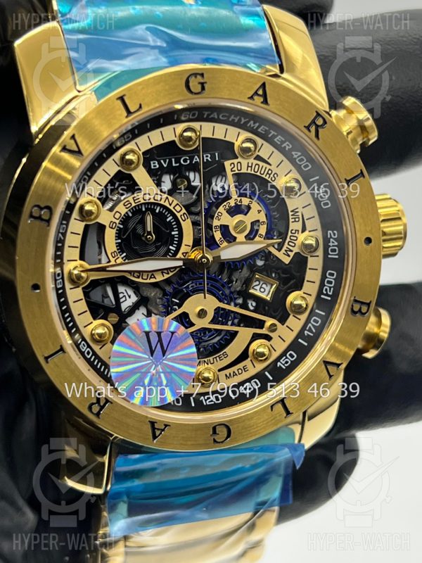 Товар Bvlgari Octo Roma Skeleton 45mm Art 5033 Фото 6 - Bvlgari Octo Roma Skeleton 45mm Art 5033