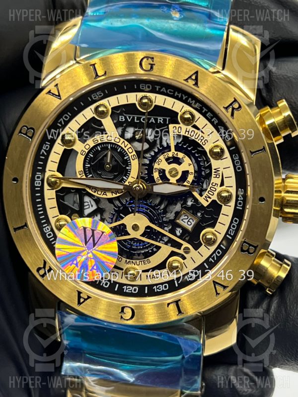 Товар Bvlgari Octo Roma Skeleton 45mm Art 5033 Фото 7 - Bvlgari Octo Roma Skeleton 45mm Art 5033
