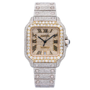Фото 42 - Cartier Santos de Cartier 40mm Diamond