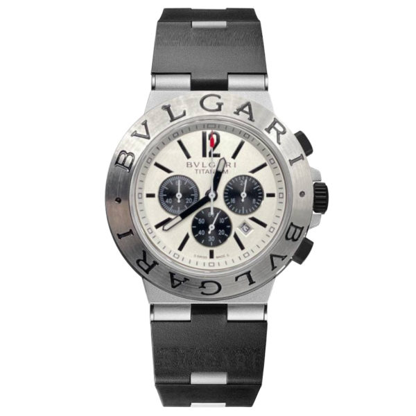 Товар Bvlgari Diagono Titanium Chronograph 44mm Art 5027 Фото 1 - Bvlgari Diagono Titanium Chronograph 44mm Art 5027