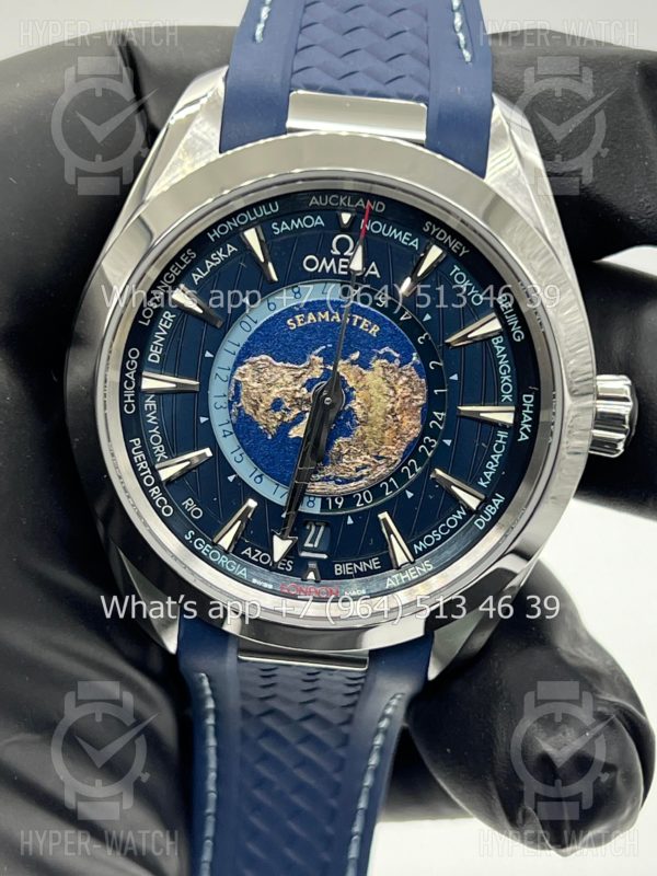 Товар Omega Seamaster Aqua Terra 150M 220.12.43.22.03.001 Worldtimer Фото 2 - Omega Seamaster Aqua Terra 150M 220.12.43.22.03.001 Worldtimer
