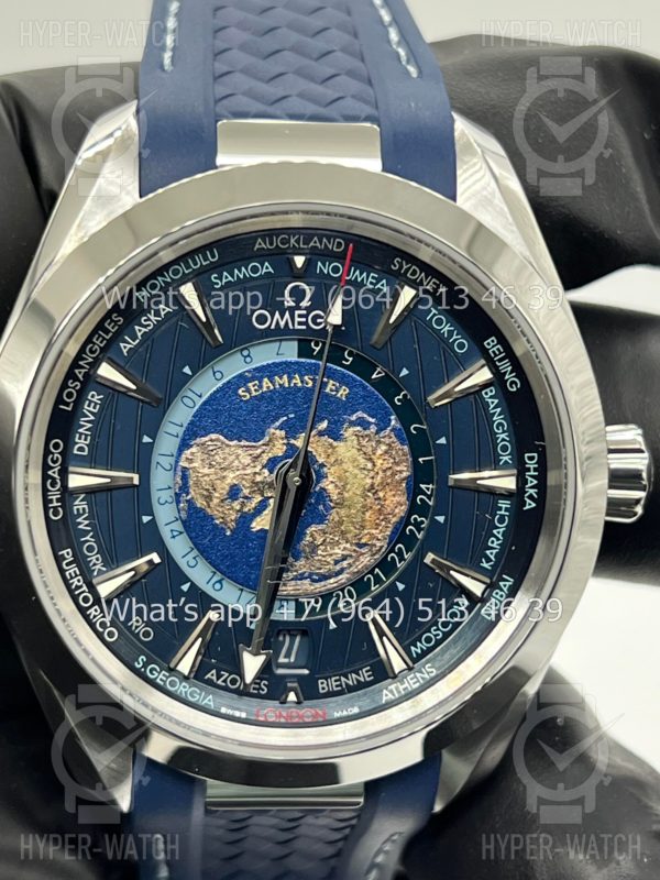 Товар Omega Seamaster Aqua Terra 150M 220.12.43.22.03.001 Worldtimer Фото 3 - Omega Seamaster Aqua Terra 150M 220.12.43.22.03.001 Worldtimer
