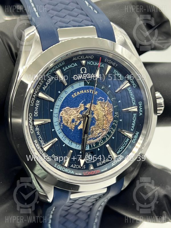 Товар Omega Seamaster Aqua Terra 150M 220.12.43.22.03.001 Worldtimer Фото 4 - Omega Seamaster Aqua Terra 150M 220.12.43.22.03.001 Worldtimer