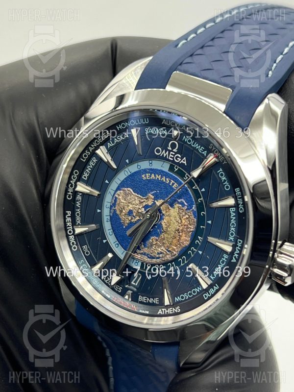 Товар Omega Seamaster Aqua Terra 150M 220.12.43.22.03.001 Worldtimer Фото 7 - Omega Seamaster Aqua Terra 150M 220.12.43.22.03.001 Worldtimer