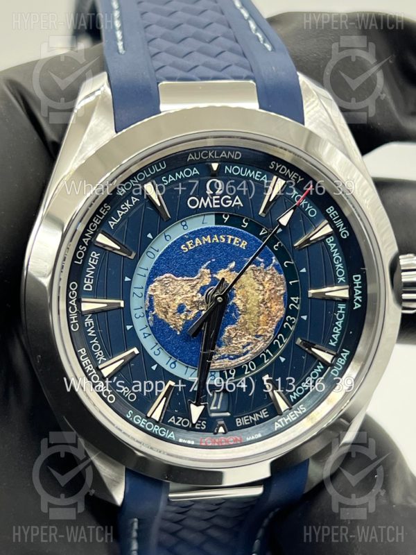 Товар Omega Seamaster Aqua Terra 150M 220.12.43.22.03.001 Worldtimer Фото 9 - Omega Seamaster Aqua Terra 150M 220.12.43.22.03.001 Worldtimer
