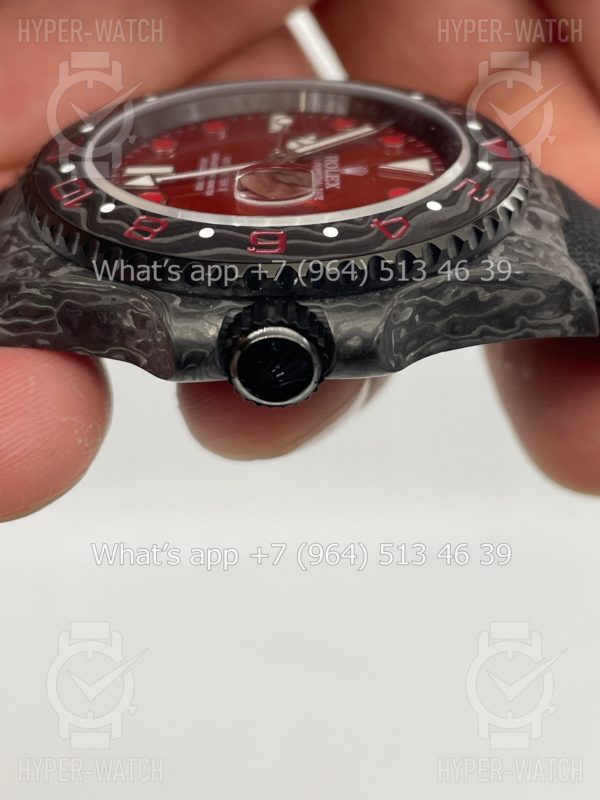 Товар Rolex GMT Master II 40mm Carbon DIW Q PROJECT Фото 6 - Rolex GMT Master II 40mm Carbon DIW Q PROJECT