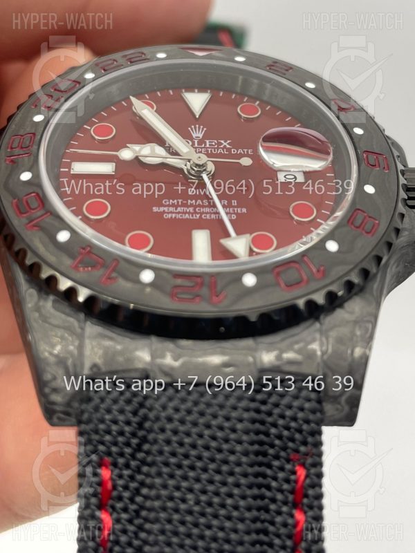 Товар Rolex GMT Master II 40mm Carbon DIW Q PROJECT Фото 8 - Rolex GMT Master II 40mm Carbon DIW Q PROJECT