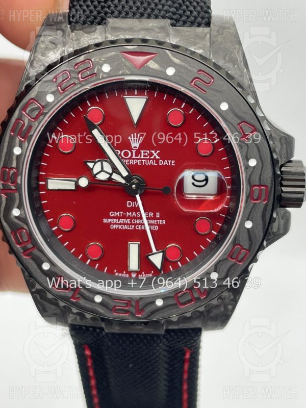 Товар Rolex GMT Master II 40mm Carbon DIW Q PROJECT Фото 9 - Rolex GMT Master II 40mm Carbon DIW Q PROJECT