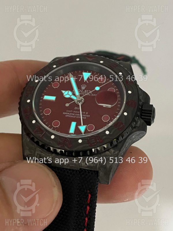 Товар Rolex GMT Master II 40mm Carbon DIW Q PROJECT Фото 16 - Rolex GMT Master II 40mm Carbon DIW Q PROJECT