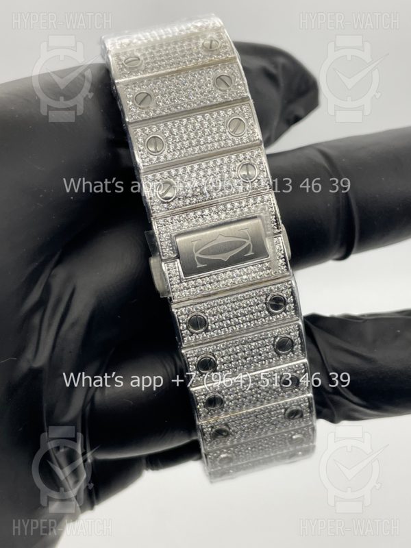 Товар Cartier Santos de Cartier Skeleton 40mm Diamond Steel Фото 12 - Cartier Santos de Cartier Skeleton 40mm Diamond Steel