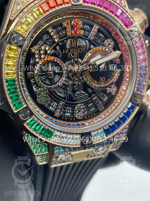 Товар Hublot Big Bang Unico 42mm Rainbow Art 5286 Фото 8 - Hublot Big Bang Unico 42mm Rainbow Art 5286
