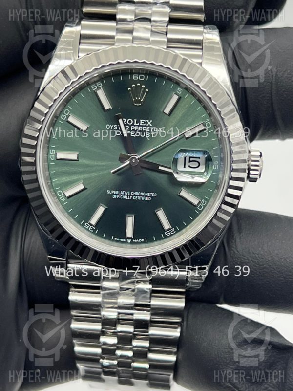 Товар Rolex Datejust 41mm 126334-0028 VS Green Фото 2 - Rolex Datejust 41mm 126334-0028 VS Green