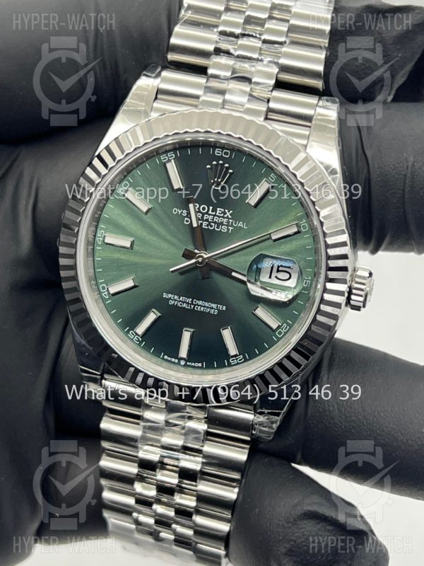 Товар Rolex Datejust 41mm 126334-0028 VS Green Фото 3 - Rolex Datejust 41mm 126334-0028 VS Green