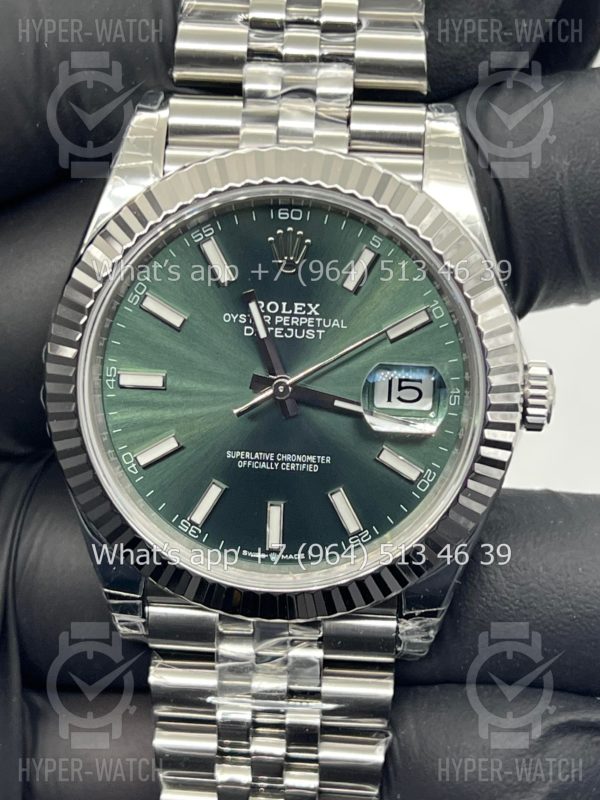 Товар Rolex Datejust 41mm 126334-0028 VS Green Фото 5 - Rolex Datejust 41mm 126334-0028 VS Green
