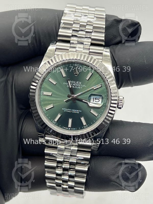 Товар Rolex Datejust 41mm 126334-0028 VS Green Фото 6 - Rolex Datejust 41mm 126334-0028 VS Green