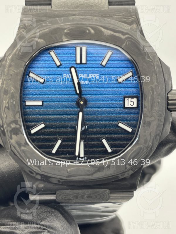 Фото 2 - Patek Philippe Nautilus 40mm DiW Carbon 5711 "BLUE GRAIL"