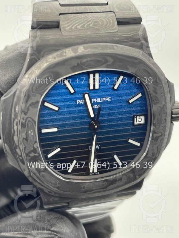 Фото 4 - Patek Philippe Nautilus 40mm DiW Carbon 5711 "BLUE GRAIL"