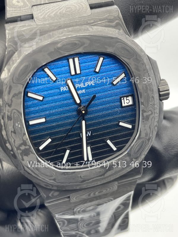 Фото 6 - Patek Philippe Nautilus 40mm DiW Carbon 5711 "BLUE GRAIL"