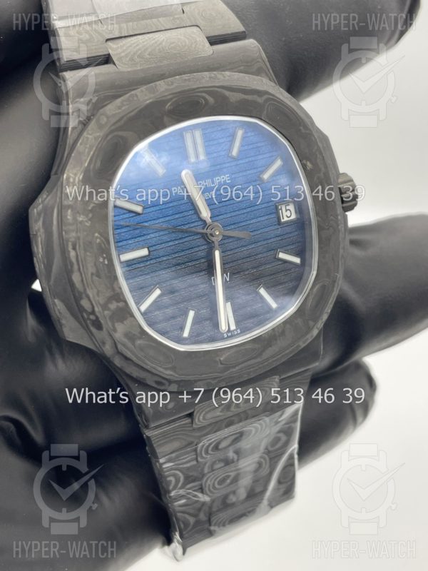 Фото 11 - Patek Philippe Nautilus 40mm DiW Carbon 5711 "BLUE GRAIL"