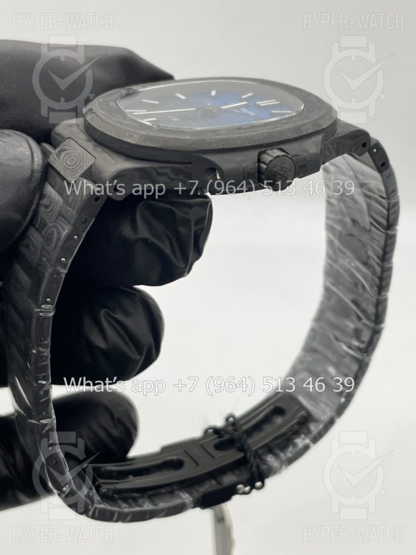 Фото 16 - Patek Philippe Nautilus 40mm DiW Carbon 5711 "BLUE GRAIL"