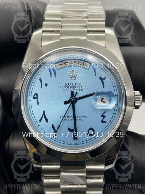Товар Rolex Day-Date 40mm 228206 Blue Arabic Фото 12 - Rolex Day-Date 40mm 228206 Blue Arabic