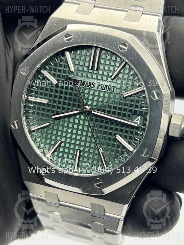 Фото 3 - Audemars Piguet Royal Oak 41mm 15510ST.OO.1320ST.04 50th Anniversary Green