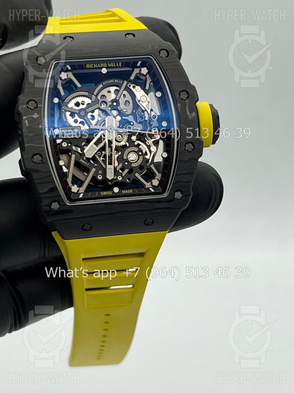 Товар Richard Mille RM 035-02 Rafa Carbon Yellow Фото 9 - Richard Mille RM 035-02 Rafa Carbon Yellow