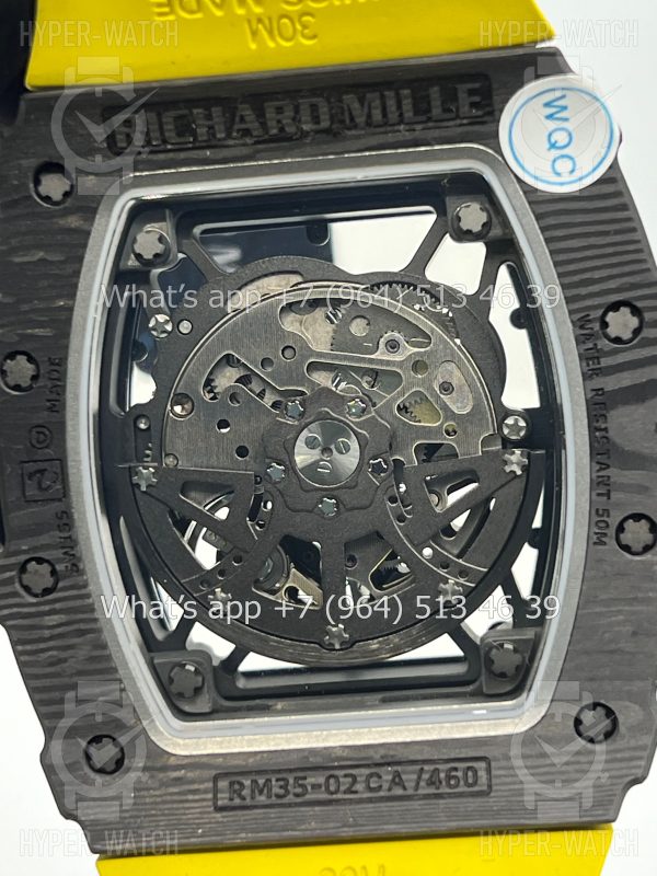 Товар Richard Mille RM 035-02 Rafa Carbon Yellow Фото 14 - Richard Mille RM 035-02 Rafa Carbon Yellow