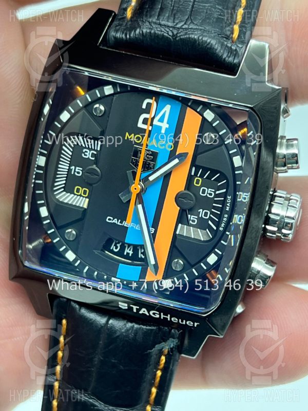 Товар Tag Heuer Monaco 39mm CAL5180 Black Фото 3 - Tag Heuer Monaco 39mm CAL5180 Black