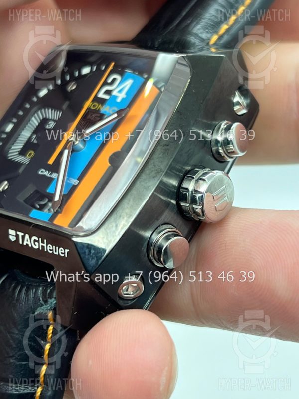 Товар Tag Heuer Monaco 39mm CAL5180 Black Фото 4 - Tag Heuer Monaco 39mm CAL5180 Black