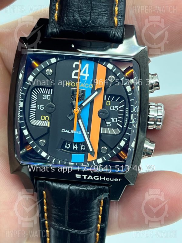 Товар Tag Heuer Monaco 39mm CAL5180 Black Фото 5 - Tag Heuer Monaco 39mm CAL5180 Black