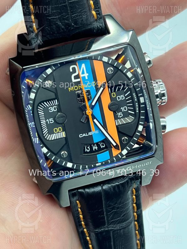 Товар Tag Heuer Monaco 39mm CAL5180 Black Фото 6 - Tag Heuer Monaco 39mm CAL5180 Black