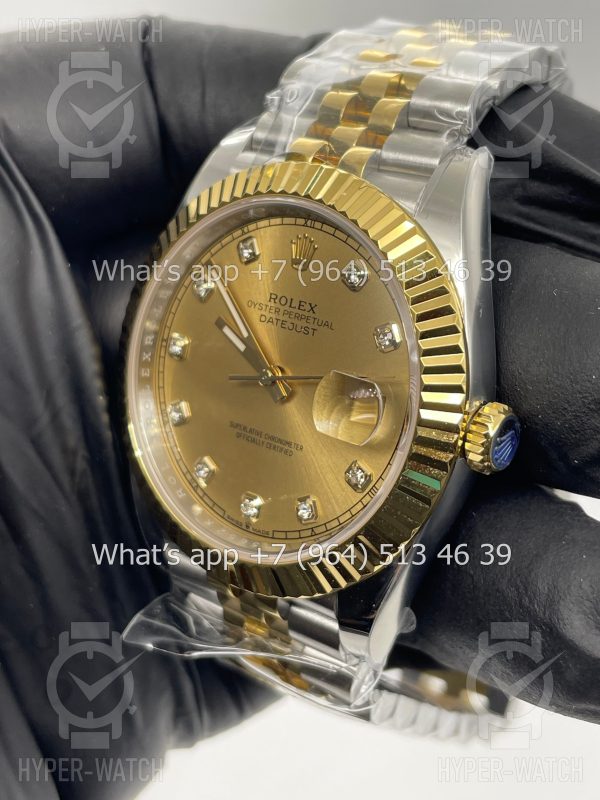 Товар Rolex DateJust 41mm 126333-0012 Gold Фото 7 - Rolex DateJust 41mm 126333-0012 Gold