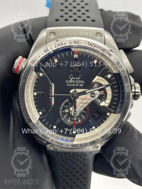 Товар Tag Heuer Grand Carrera 43mm CAV5115.FT6019 Фото 2 - Tag Heuer Grand Carrera 43mm CAV5115.FT6019