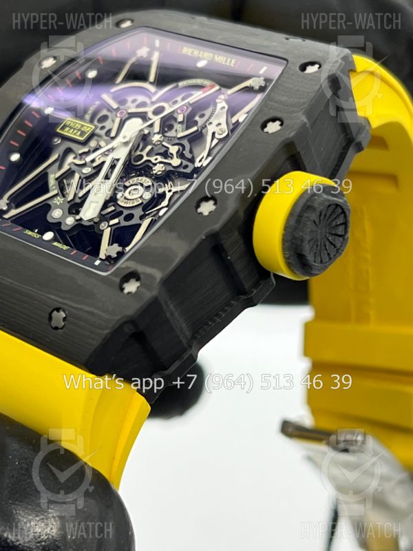 Товар Richard Mille RM 035-02 Rafa Carbon Yellow Art 5651 Фото 9 - Richard Mille RM 035-02 Rafa Carbon Yellow Art 5651