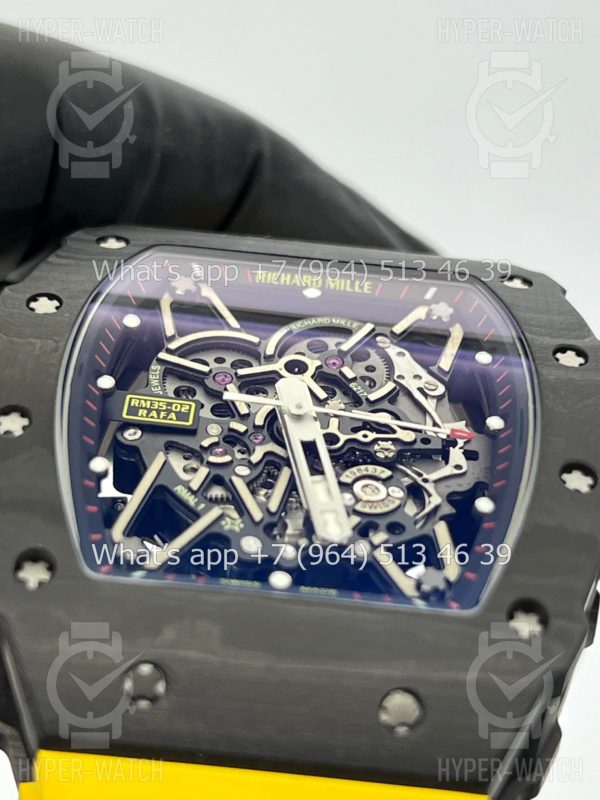 Товар Richard Mille RM 035-02 Rafa Carbon Yellow Art 5651 Фото 15 - Richard Mille RM 035-02 Rafa Carbon Yellow Art 5651