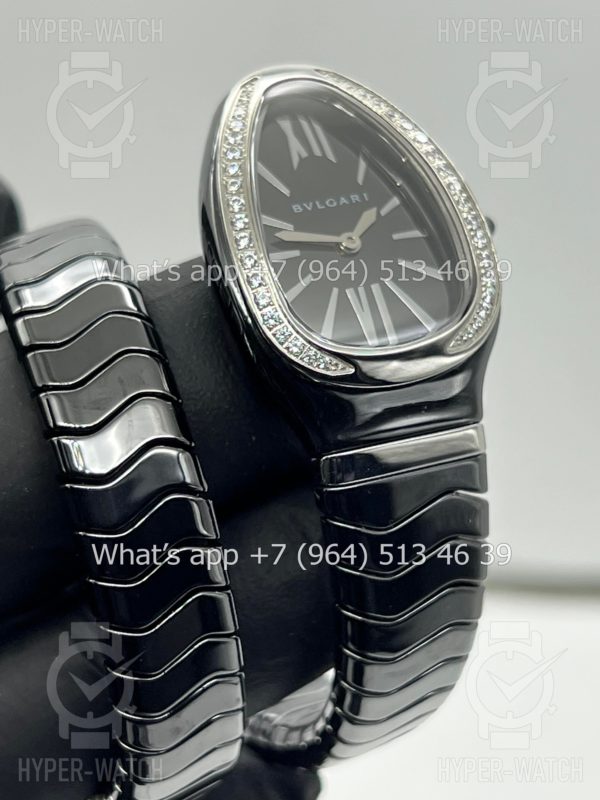 Товар Bvlgari Serpenti Spiga 35mm Black Ceramic Фото 3 - Bvlgari Serpenti Spiga 35mm Black Ceramic
