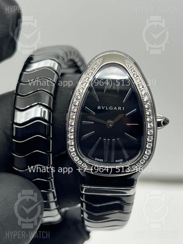 Товар Bvlgari Serpenti Spiga 35mm Black Ceramic Фото 7 - Bvlgari Serpenti Spiga 35mm Black Ceramic