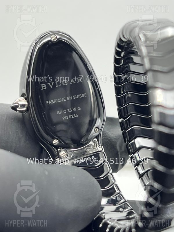 Товар Bvlgari Serpenti Spiga 35mm Black Ceramic Фото 16 - Bvlgari Serpenti Spiga 35mm Black Ceramic