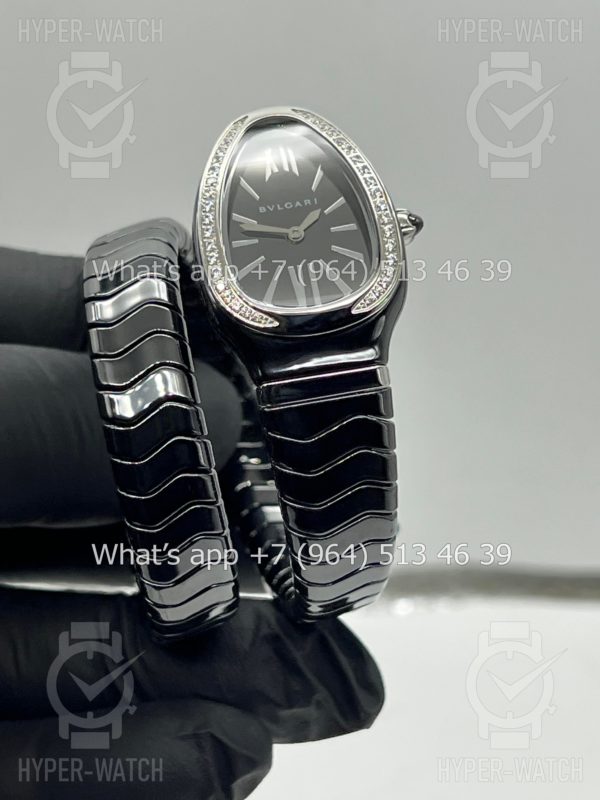 Товар Bvlgari Serpenti Spiga 35mm Black Ceramic Фото 18 - Bvlgari Serpenti Spiga 35mm Black Ceramic