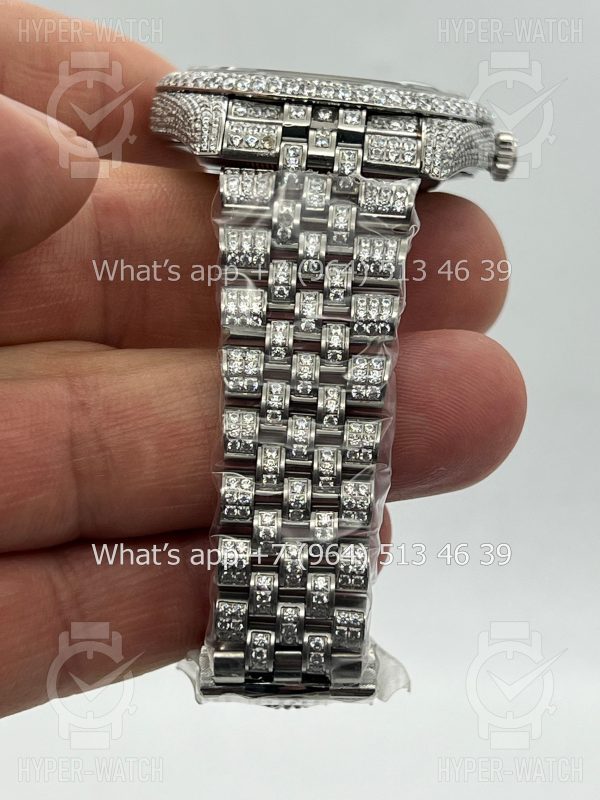 Товар Rolex Datejust 41mm 126334 Full Pave Blue Фото 5 - Rolex Datejust 41mm 126334 Full Pave Blue