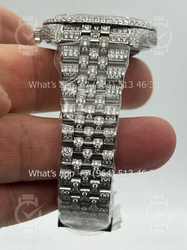 Товар Rolex Datejust 41mm 126334 Full Pave Blue Фото 7 - Rolex Datejust 41mm 126334 Full Pave Blue