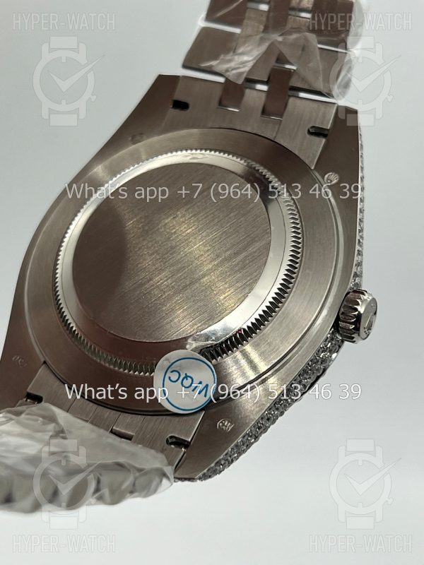 Товар Rolex Datejust 41mm 126334 Full Pave Blue Фото 11 - Rolex Datejust 41mm 126334 Full Pave Blue