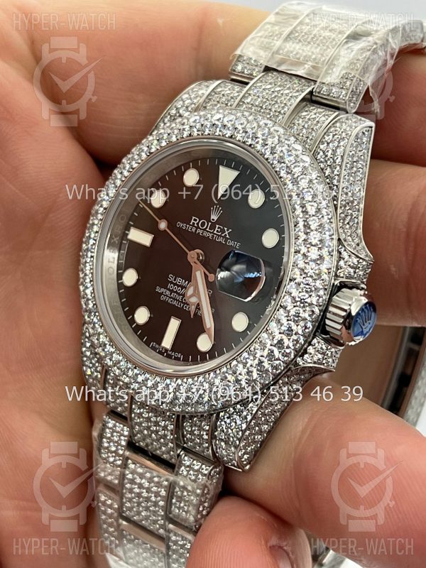 Товар Rolex Submariner 40mm Full Pave 116610LN Фото 6 - Rolex Submariner 40mm Full Pave 116610LN