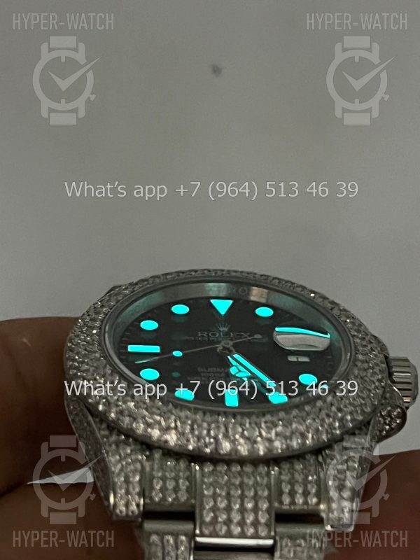 Товар Rolex Submariner 40mm Full Pave 116610LN Фото 20 - Rolex Submariner 40mm Full Pave 116610LN