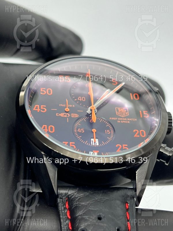 Фото 7 - Tag Heuer Carrera 43mm First Swiss Watch in Space Art 6042