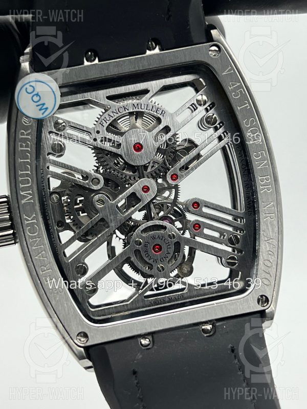 Товар Franck Muller Vanguard V 45 T SQT BR NR 5N SK BLK Фото 17 - Franck Muller Vanguard V 45 T SQT BR NR 5N SK BLK